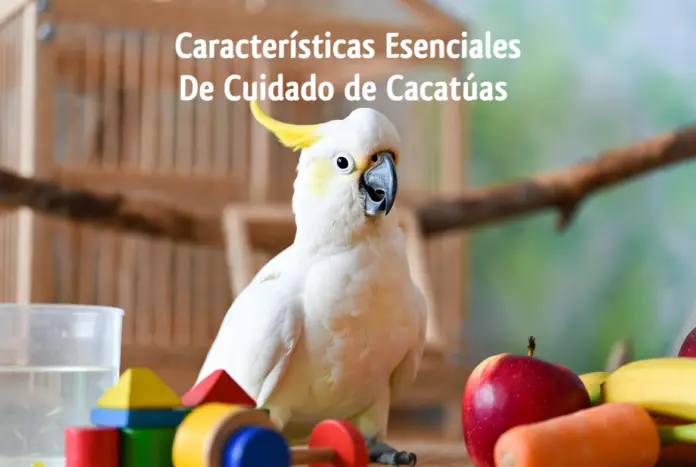 Características Esenciales De Cuidado de Cacatúas