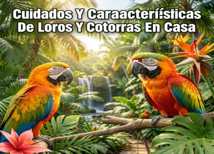 Cuidados Y Características De Loros Y Cotorras En Casa